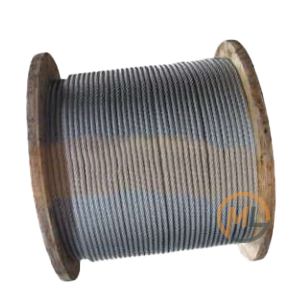 Galvanised steel wire rope fibre/steel