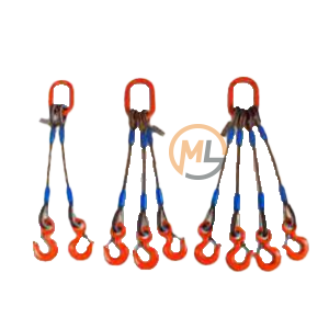 Multi-leg wire rope sling